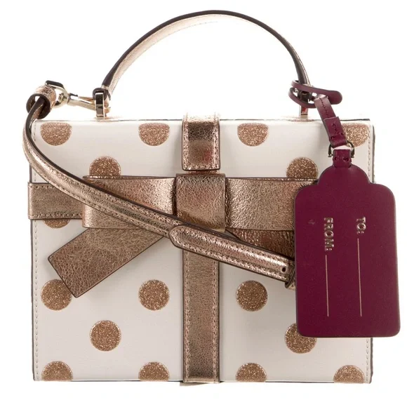 Kate Spade Wrapping Party Gift Box Crossbody - Picture 2 of 14